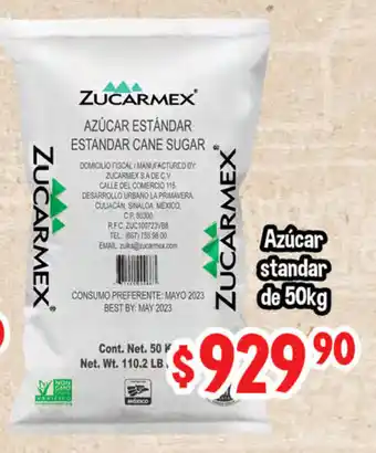 El Florido Azúcar Standar de 50kg oferta