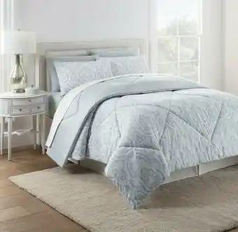 Style Décor, Juego de Edredón y Cubrecama Queen de 6 piezas