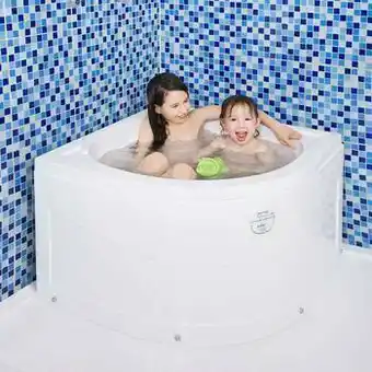 Costco Tubbies, Tina de Baño para Niños 80 + 10 Antiderrapantes oferta