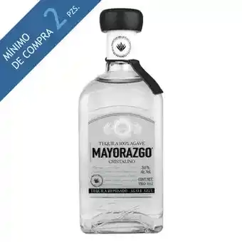 Costco Tequila Mayorazgo Cristalino 750ml oferta
