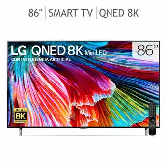 Costco LG Pantalla 86" QNED 8K SMART TV oferta
