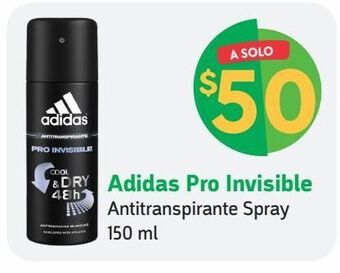Adidas antitranspirante pro invisible 150ml