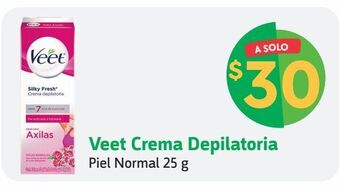 Veet crema depiladora piel normal 25g