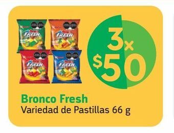 Farmacias YZA Broncofresh miel limon 66g 2 pzas oferta