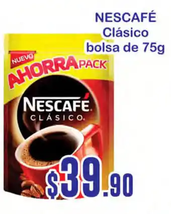 Nescafé Clàsico Bolsa de 75g
