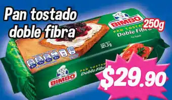 El Florido Pan Tostado Doble Fibra oferta