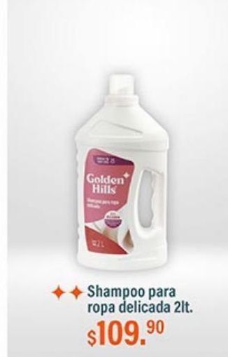 Fresko Shampoo para ropa delicada golden hills 2l oferta
