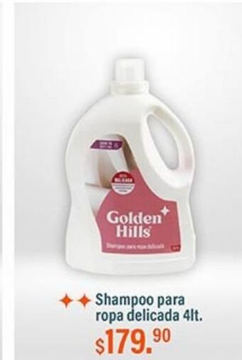 Fresko Shampoo para ropa delicada golden hills 4l oferta