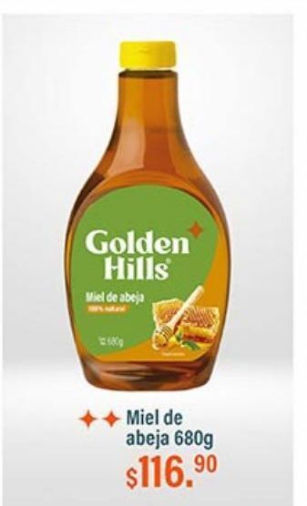 Fresko Miel de abeja golden hills 680g oferta