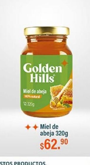 Fresko Miel de abeja golden hills 320g oferta