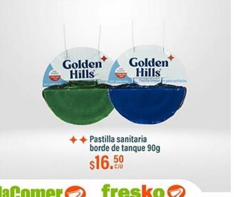 Pastilla sanitaria borde de tanque 90g