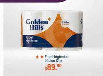 Fresko Papel higiénico golden hills 12pz oferta