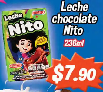 El Florido Leche Chocolate Nito 236ml oferta