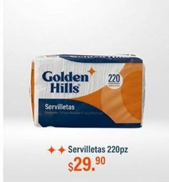 Fresko Servilletas golden hills 220pz oferta