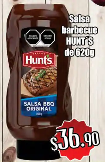 Salsa Barbecue Hunt's de 620g