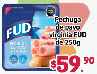 Pechuga de Pavo Virrginia FUD de 250g