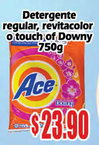 Detergente Regular, Revitacolor o Touch of Downy 750g