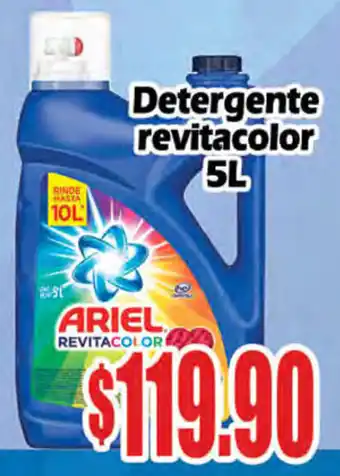 Detergente Revitacolor Ariel 5L