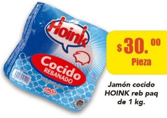Super Aki Jamón Cocido Hoink Reb Paq de 1kg oferta