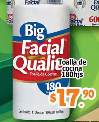Toalla de Cocina Big Facial Quality 180hjs