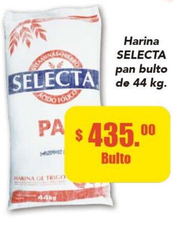 Super Aki Harina Selecta Pan Bulto de 44kg oferta