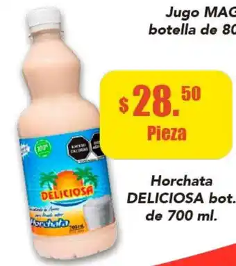 Super Aki Horchata Deliciosa Bot. de 700ml oferta