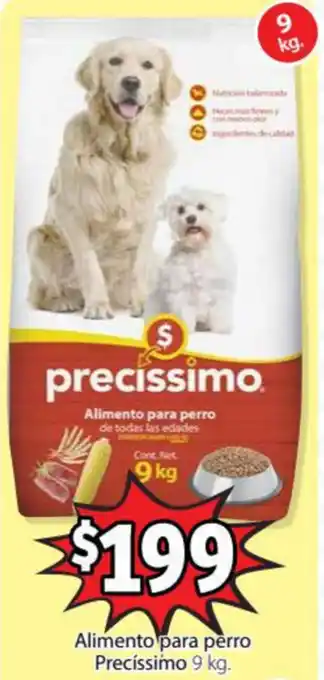 Soriana Express Alimento para Perro Precíssimo 9kgs oferta