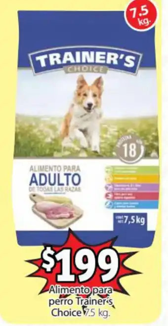 Alimento  para Perro Trainer's Choice 7,5kg