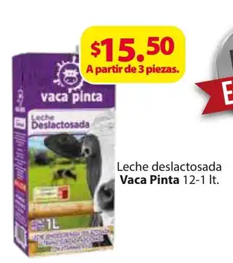 Leche desclactosada Vaca Pinta 12-1 lt.