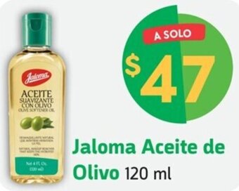 Farmacias YZA Jaloma Aceite de Olivo 120 ml oferta