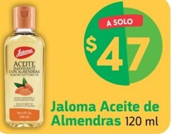 Farmacias YZA Jaloma ACEITE de Almendras 120 ml oferta