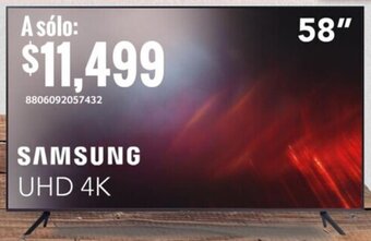 City Club SAMSUNG UHD 4K 58" oferta