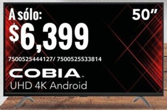 City Club COBIA. UHD 4K Android 50" oferta