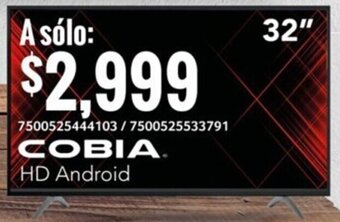 City Club COBIA HD Android 32" oferta