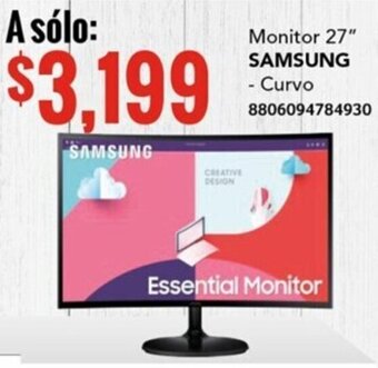 City Club Monitor 27" SAMSUNG curvo oferta