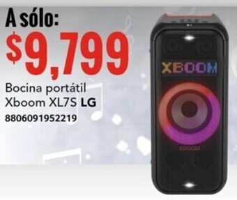 City Club Bocina portátil Xboom XL7S LG 8806091952219 oferta