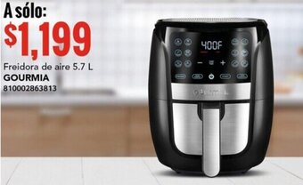 City Club Freidora de aire 5.7 L GOURMIA 810002863813 oferta