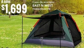 City Club Casa de acampar EAST N WEST. 7500525544179 oferta