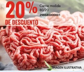 Carne molida 80/20
