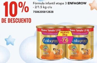 Fórmula infantil etapa 3 ENFAGROW - 2/1.5 kg c/u