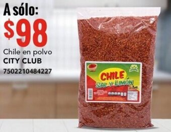 Chile en polvo CITY CLUB 7502210484227