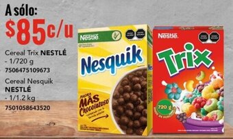 City Club Cereal Trix NESTLÉ 1/720g oferta