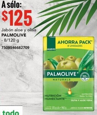 City Club Jabón aloe y oliva PALMOLIVE 8/120g oferta