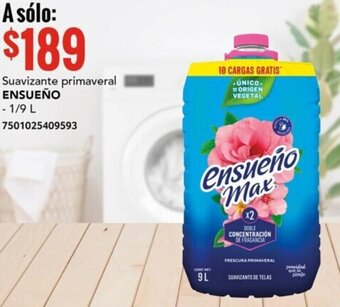 City Club Suavizante primaveral ENSUEÑO 1/9L oferta