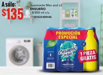 City Club Suavizante Max azul x2 ENSUEÑO 8/850ml oferta