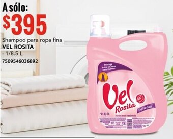 City Club Shampoo para ropa fina VEL ROSITA 1/8.5L oferta