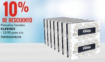 City Club Pañuelos faciales KLEENEX 12/90 pzas oferta