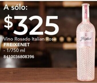 Vino Rosado Italian Rose FREIXENET 1/750ml