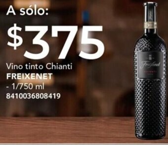 City Club Vino tinto Chianti FREIXENET 1/750ml oferta