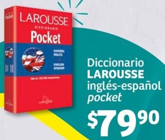 Diccionario LAROUSSE inglés-español pocket